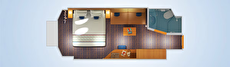 Interior with Picture Window Floor Plan Interior with Picture Window Floor Plan