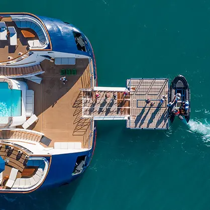The hydraulic platform