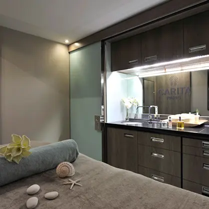 The wellness area