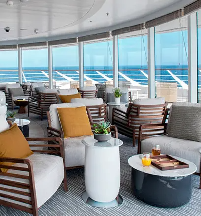 The panoramic lounge