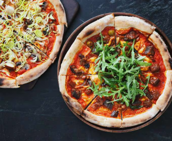 Poolside pizzeria