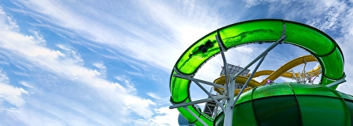 Green Lightning Waterslide