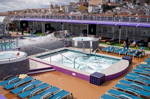 Out on Deck, Pool & Hot Tubs