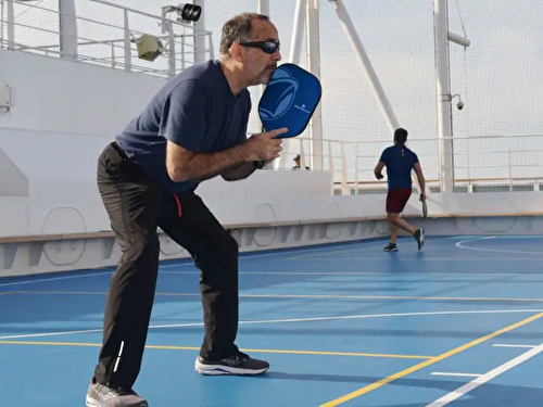 Pickleball at Sea