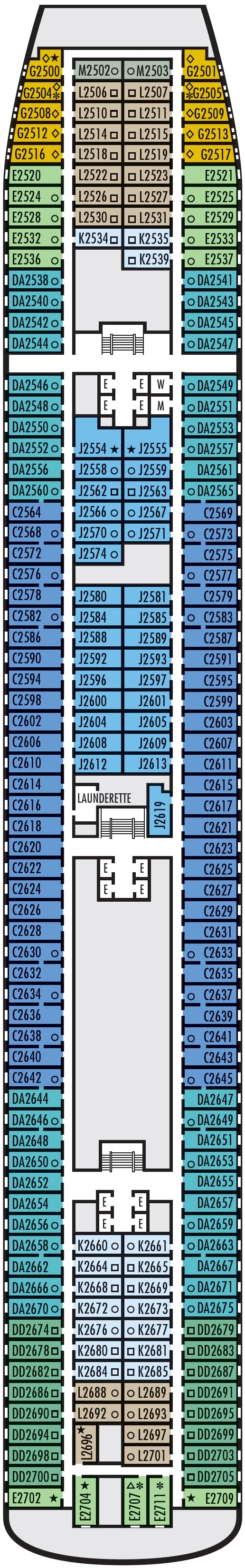 Rotterdam Deck Plan 2023 2023