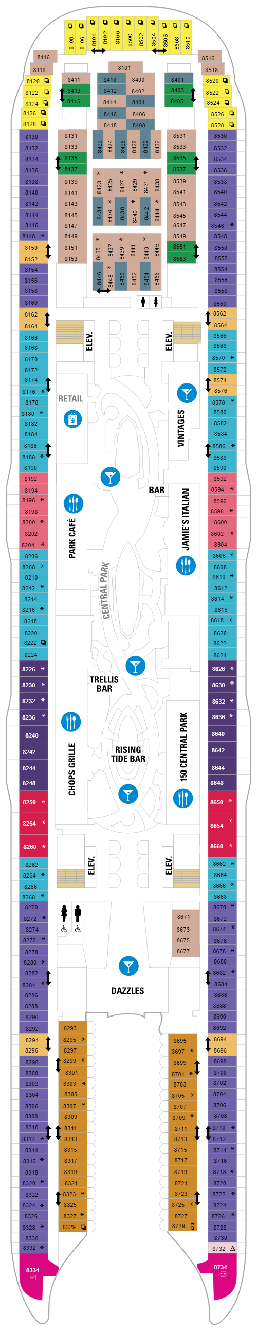 Symphony of the Seas Cruises - Ship Deals and Information 2022 & 2023