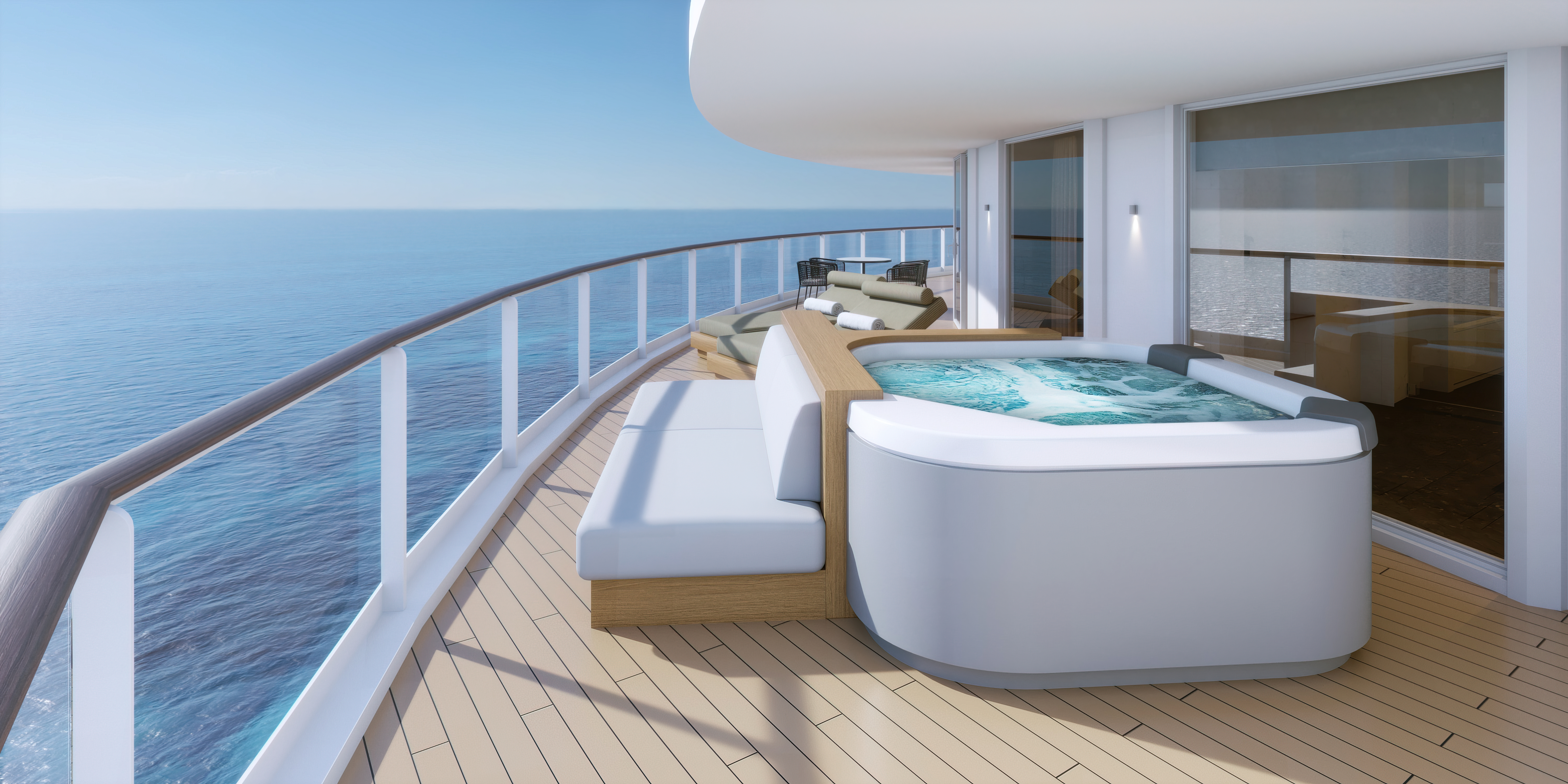 H2 - Balcony Hot Tub