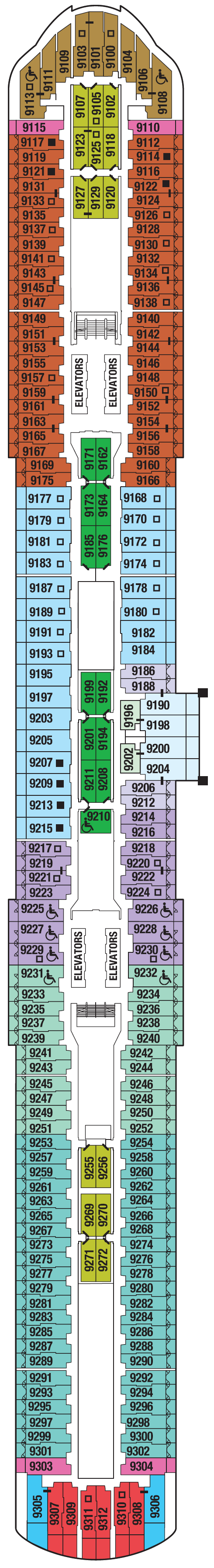 Celebrity Edge Deck Plan | Celebrity Cruises | ROL Cruise