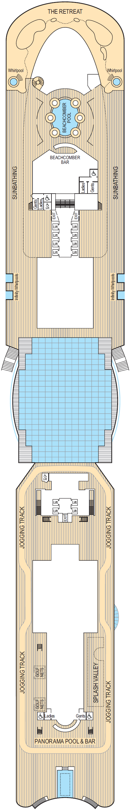 Arvia Deck Plan | P&O Cruises | ROL Cruise