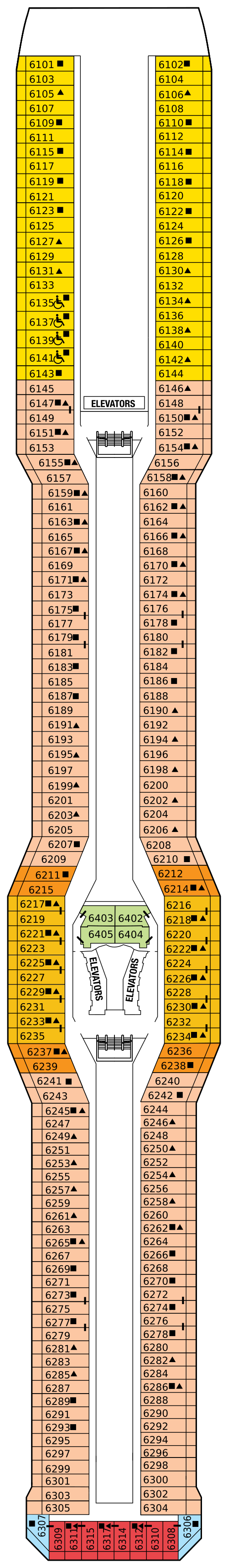 CONTINENTAL DECK 6