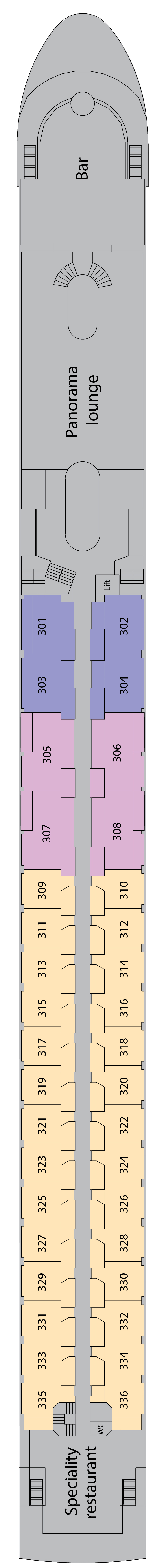 Diamond (Upper) Deck