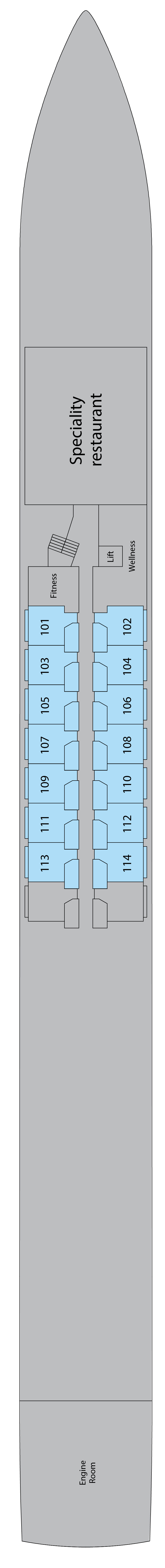 Emerald (Lower) Deck