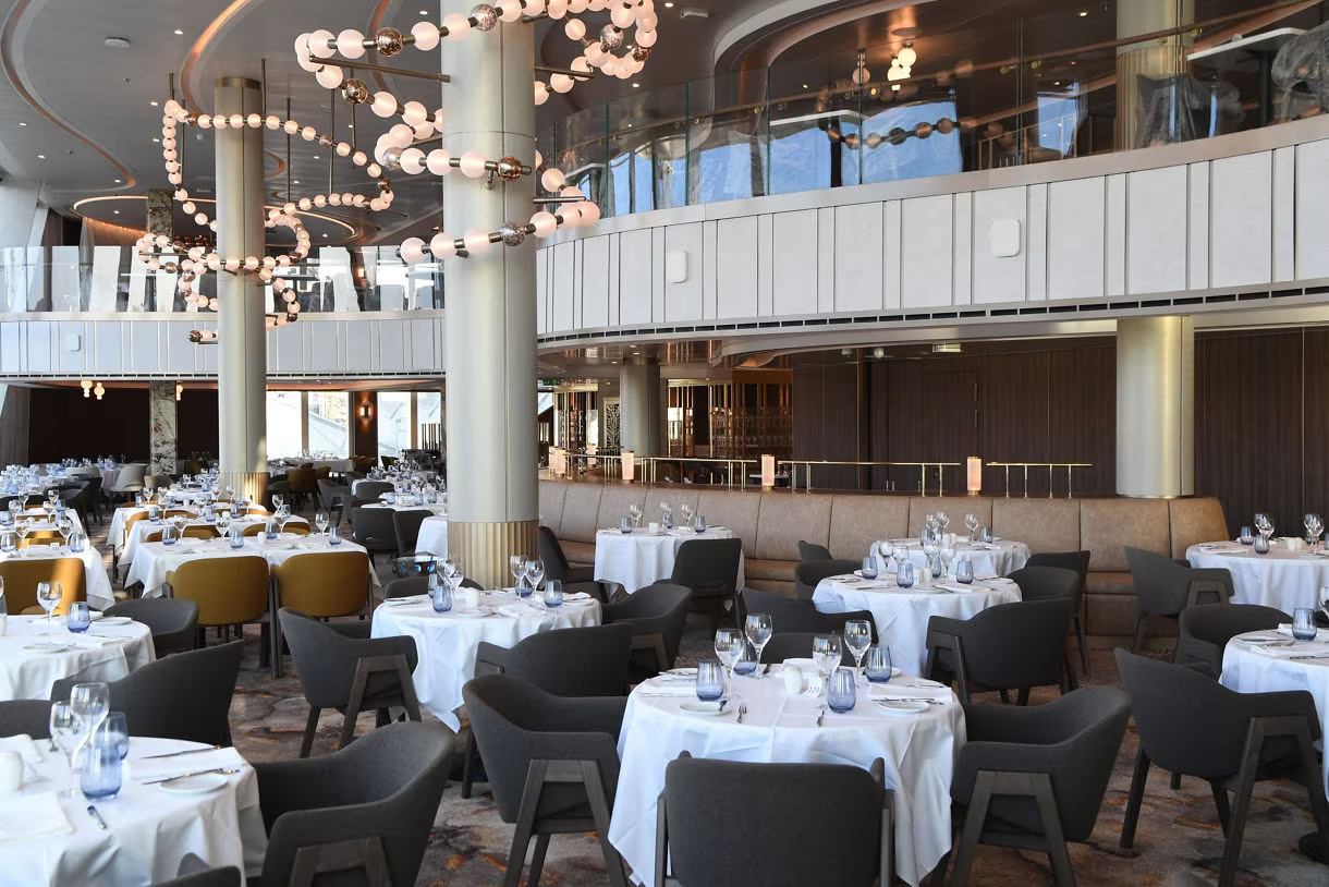 Three-level Dining Room