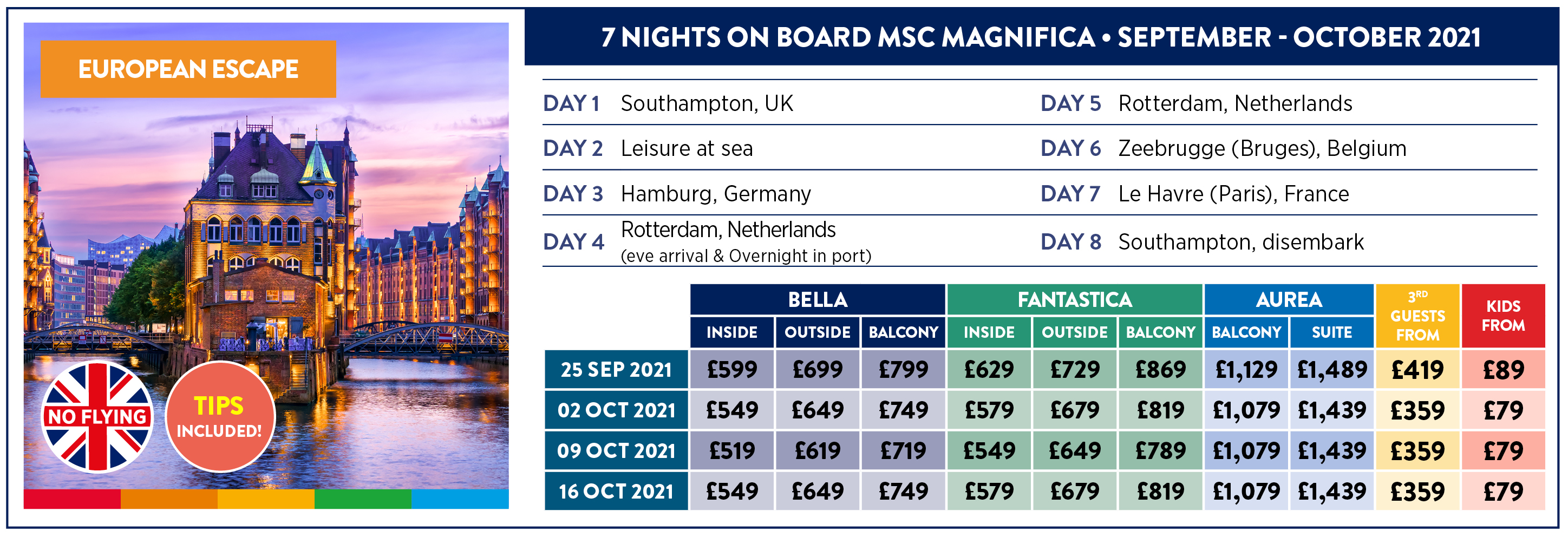 cruise deals from southampton september 2022