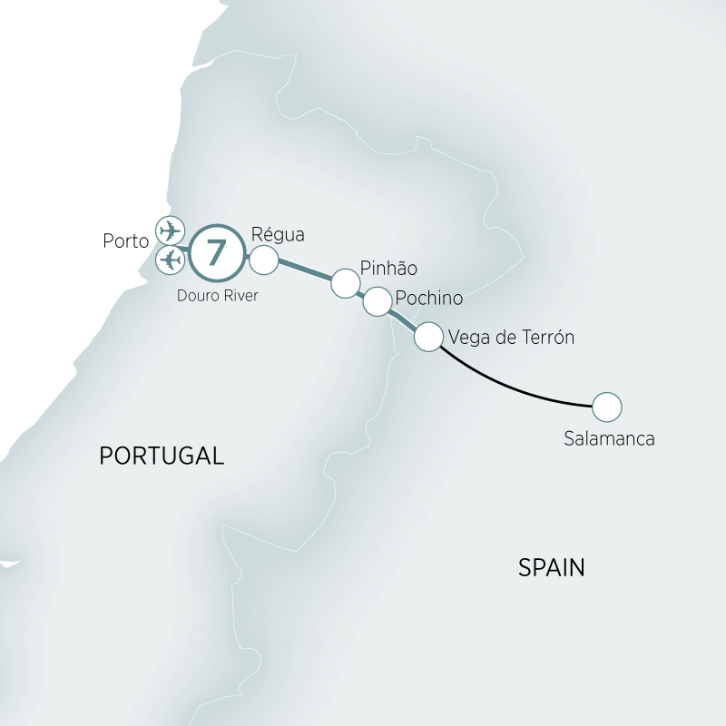 Douro River Map