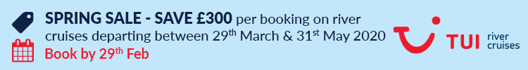 TUI Spring 2020 River Cruises