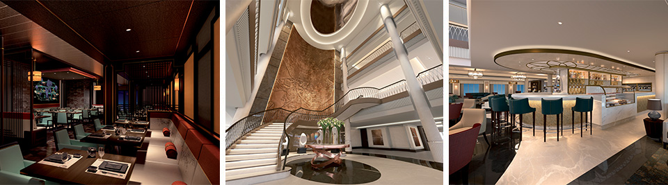 East To West, The Grand Entrance & The Living Room
