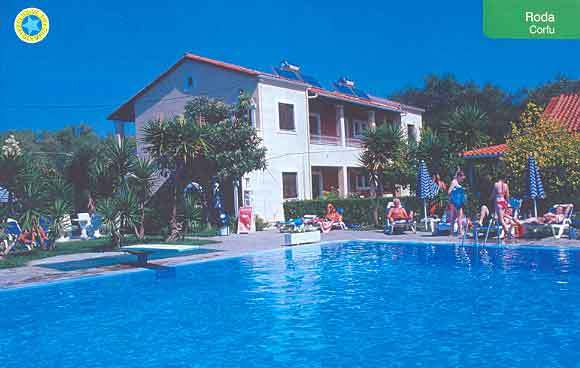 Holidays To Roda Corfu Greece All Inclusive Theodoros Fiona Apartments