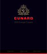 Cunard: Viajes a Europa 2015