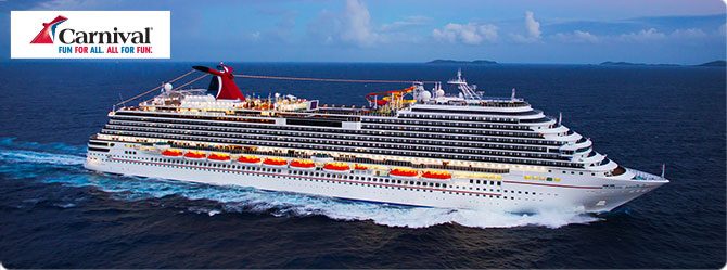 Carnival Breeze cruise ship sailing 