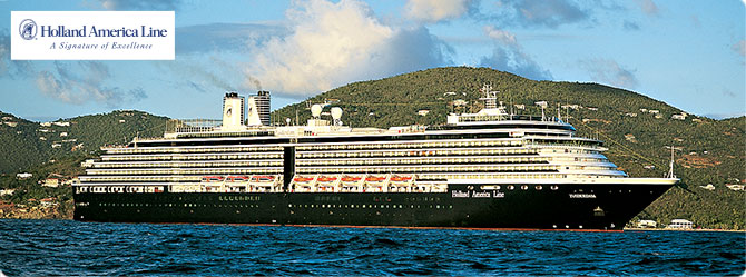 Holland America Cruise Line Zuiderdam Cruise Ship