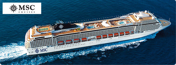 cruise ship on the ocean