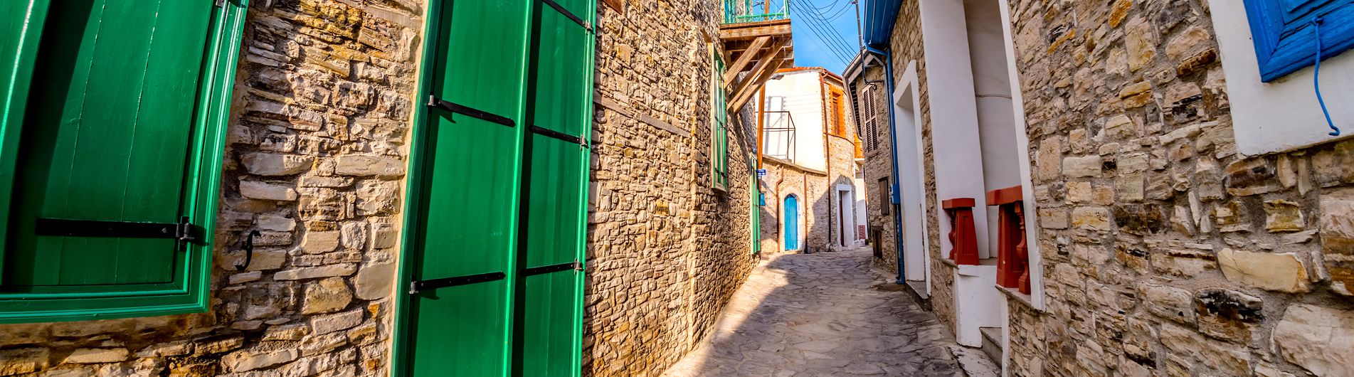 Cobbled Streets in Larnaca