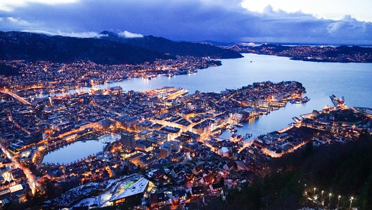 Cruceros por Bergen, Noruega