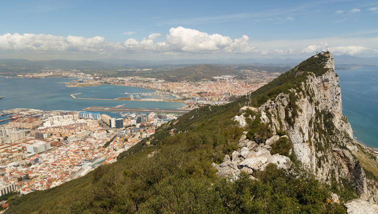 Cruceros por Gibraltar, Reino Unido