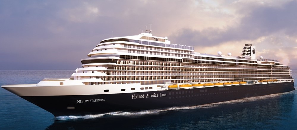 Holland America Cruise Line Nieuw Statendam Cruise Ship