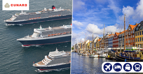 NEW DEAL | 3 QUEENS HALF WORLD CRUISE