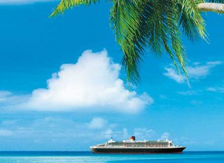 Passe o Natal e Réveillon no Caribe a bordo da Cunard Line