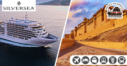 LUXURIOUS DUBAI TO MUMBAI CRUISE WITH PALACE ON WHEELS TOUR