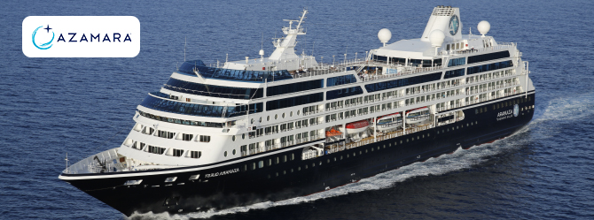 Azamara Cruise Ships - Cruise1st Australia