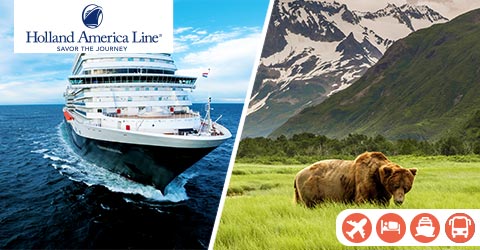 LUXURY ROCKIES TOUR WITH ALASKA CRUISE