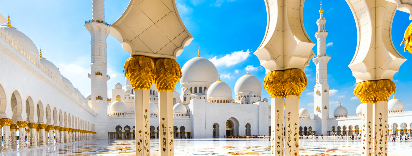 Abu Dhabi in United Arab Emirates Middle East