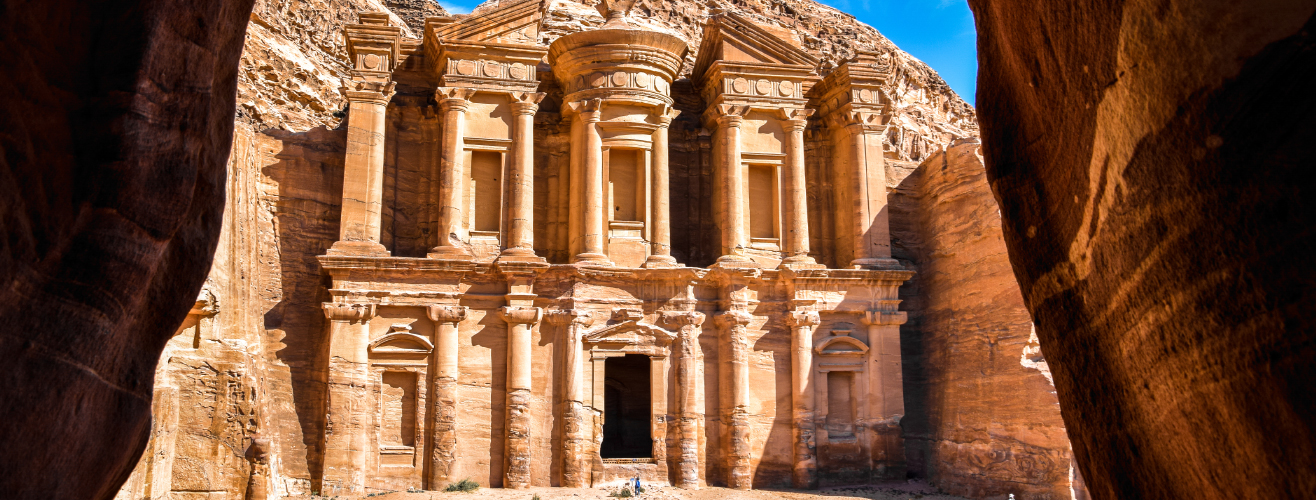 Petra in Jordan Middle East