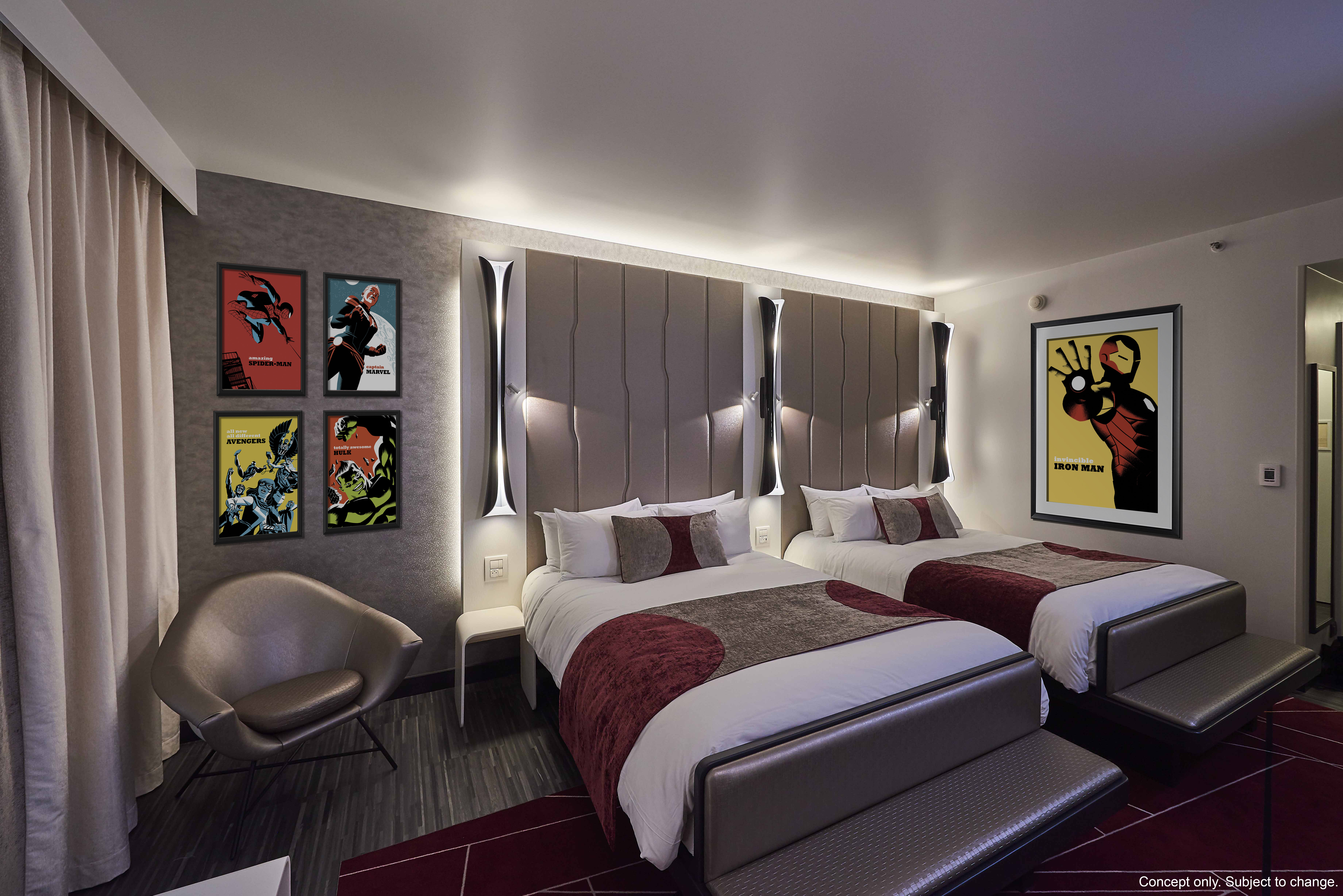 Magical Disney Breakaway - Disney's Hotel New York - The Art of Marvel