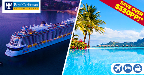 SAY ALOHA TO THIS 17-NIGHT CRUISE/STAY/FLY PACKAGE! 