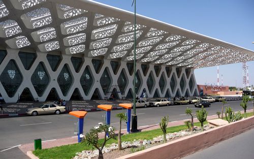 Arrival into Marrakech Airport