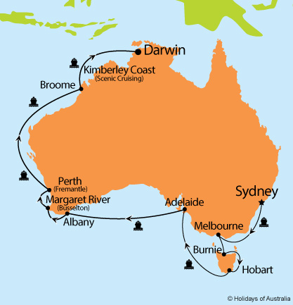 Sydney to Darwin with Sea Princess Darwin Escape - HOA2614 ...