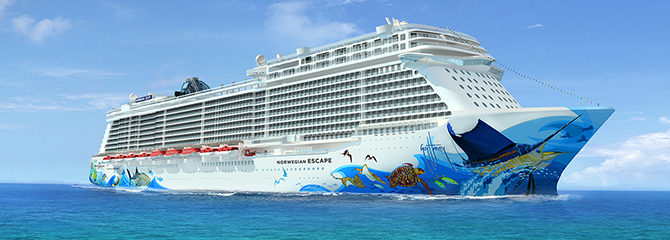 Norwegian Cruise Line Escape Ship