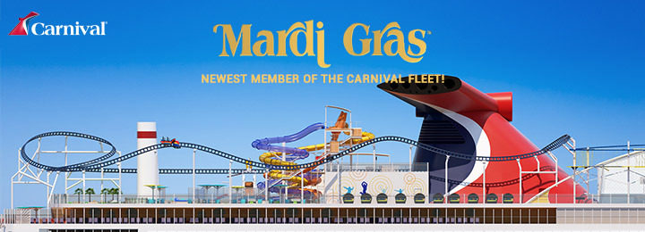 Carnival Cruises with the Carnival Mardi Gras