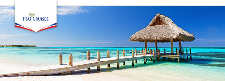 P&O Cruises Caribbean beach