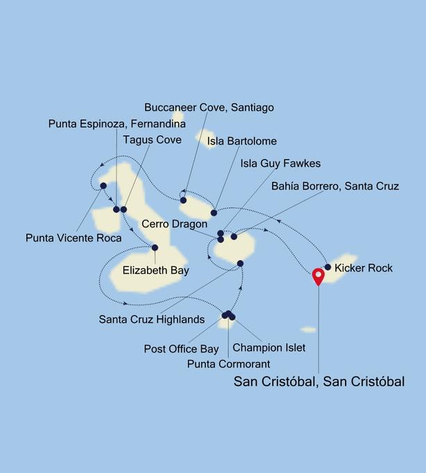 Cruceros por Islas Galápagos