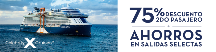 Ofertas en cruceros Celebrity Cruises