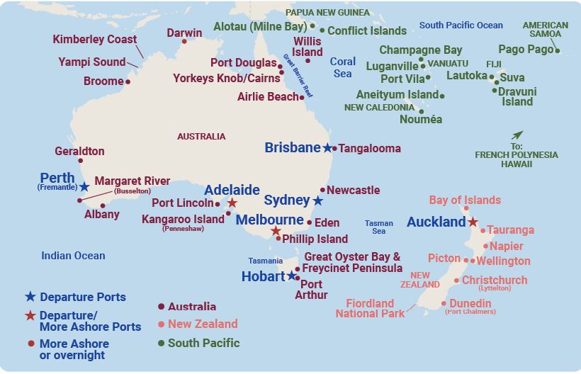 Princess Cruises 2024/25 Australia Summer Cruise Deals