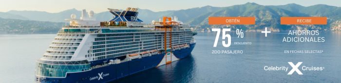 Promocion Celebrity Cruises