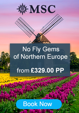 MSC Cruises no-fly Northern Europe