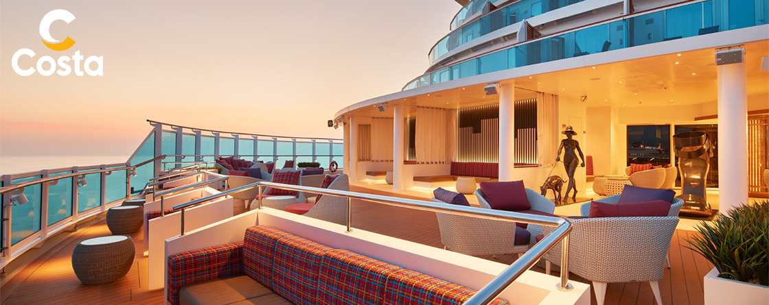 Costa Cruises deck bar